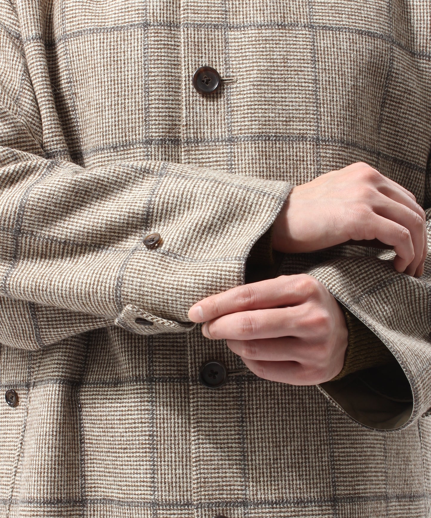 【 24FW 】ANATOMICA SINGLE RAGLAN COAT Ⅱ REVERSIBLE / BEIGE