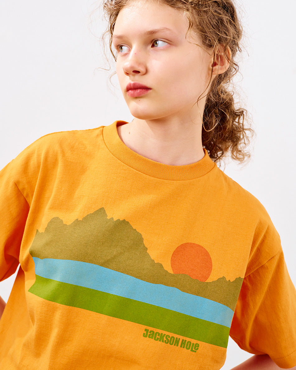 【 26SS 】RMFC JACKSON HOLE TEE / ORANGE