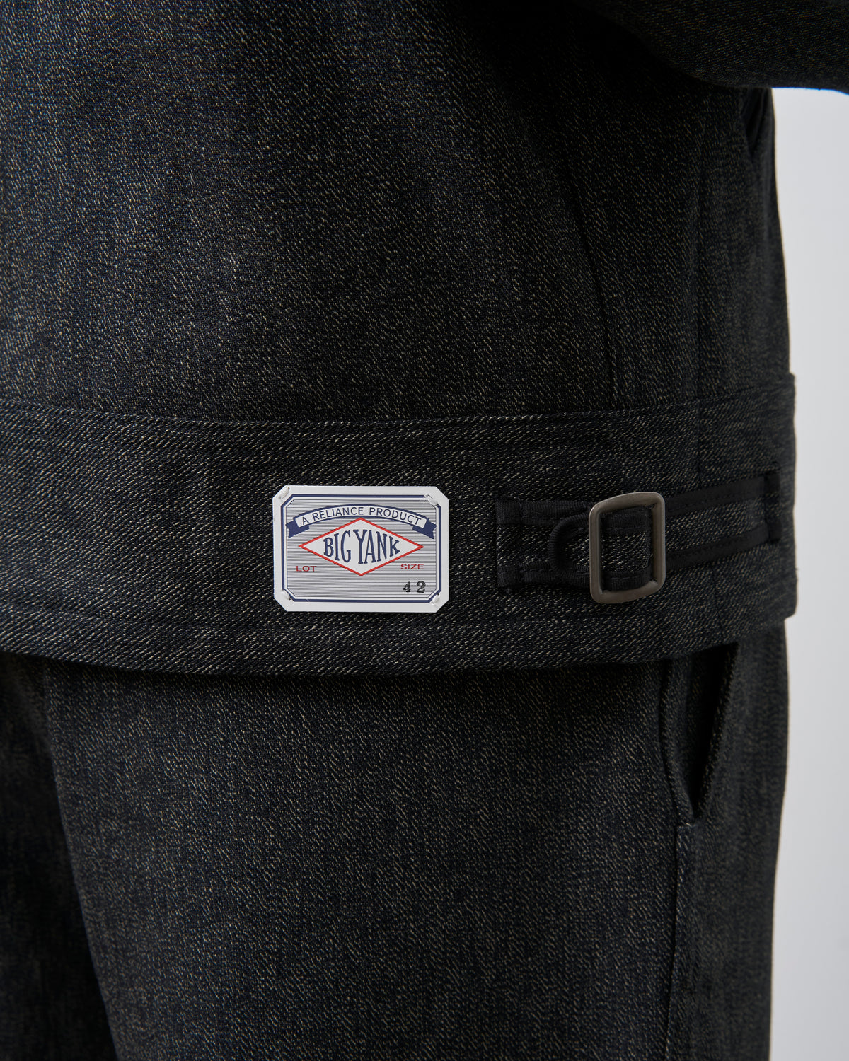 【 26FW 】BIGYANK LEO JACKET HEATHER TWILL / BLACK