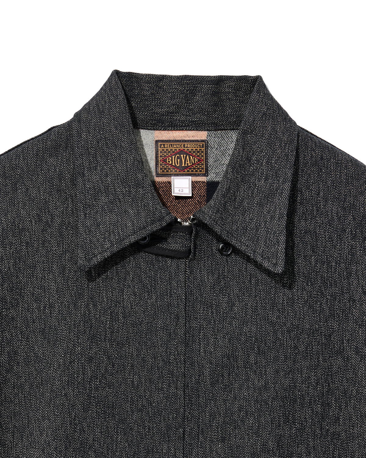 【 26FW 】BIGYANK LEO JACKET HEATHER TWILL / BLACK