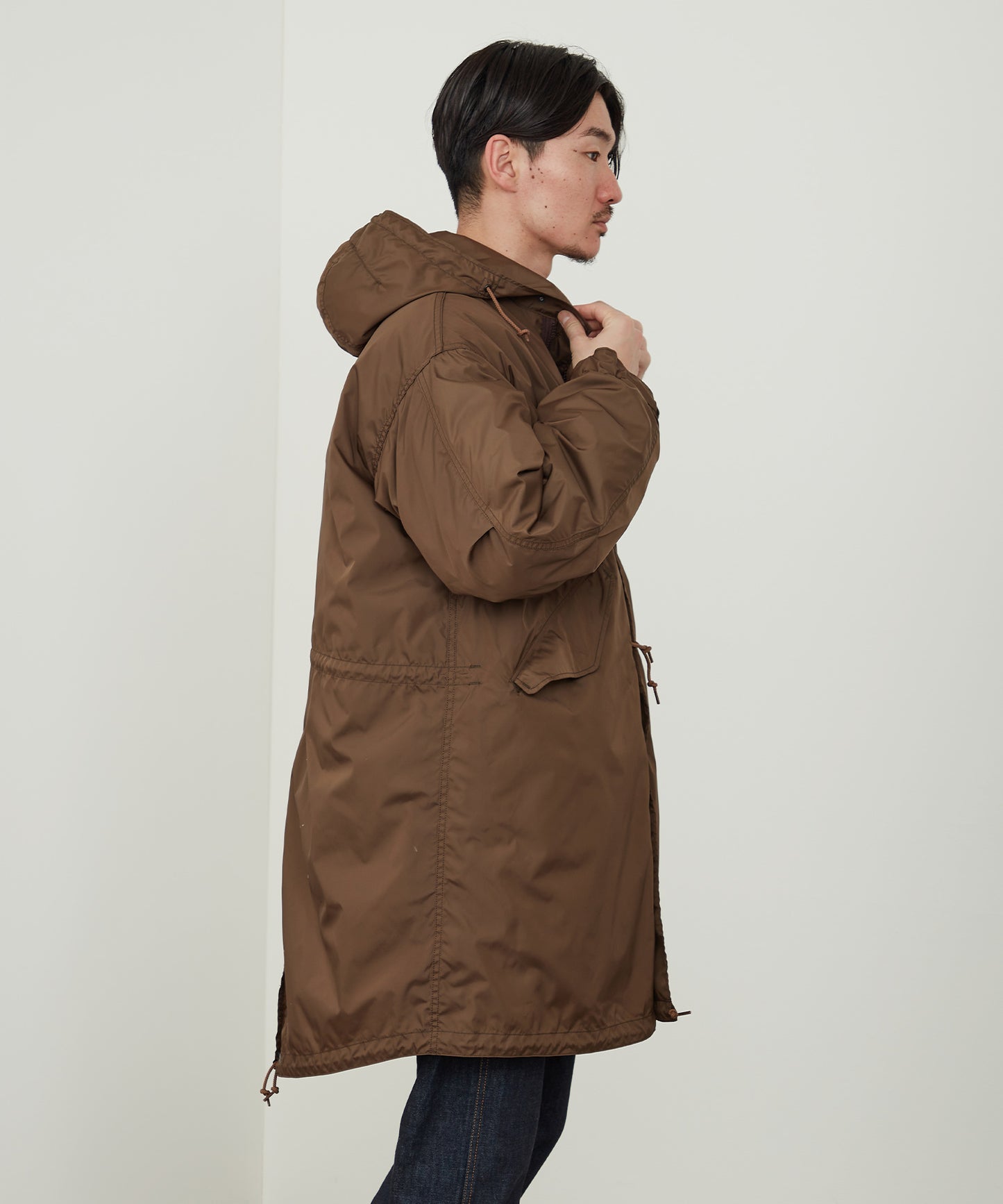 【 24FW 】RMFC M51 FISHTAIL TAFFETA with LINER / D.BROWN