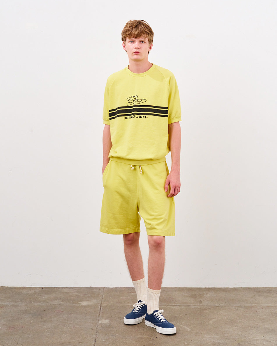 【 26SS 】WAKOUWA GYM SHORTS / YELLOW