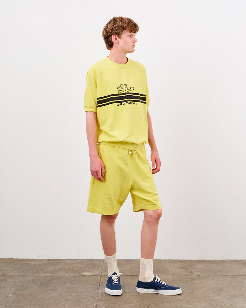 【 26SS 】WAKOUWA GYM SHORTS / YELLOW
