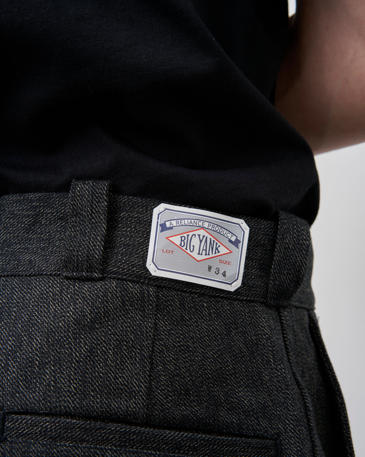 【 26FW 】BIGYANK MATT PANTS HEATHER TWILL / BLACK