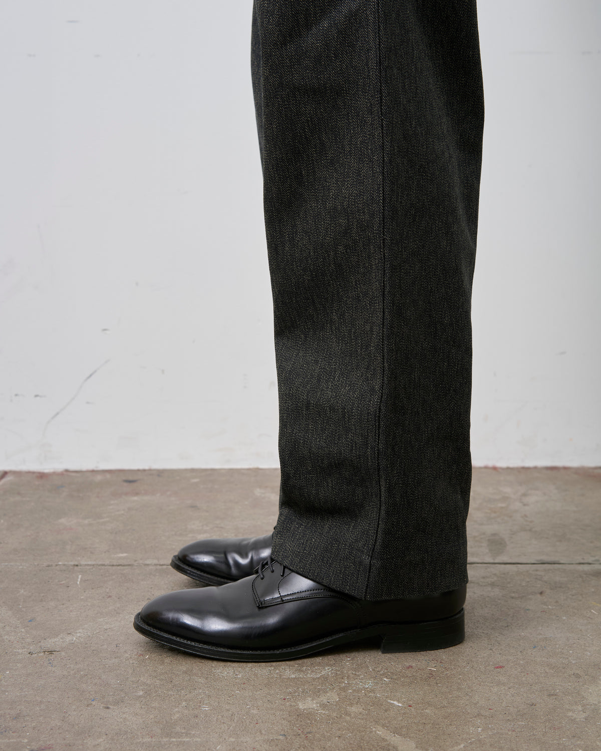 【 26FW 】BIGYANK MATT PANTS HEATHER TWILL / BLACK