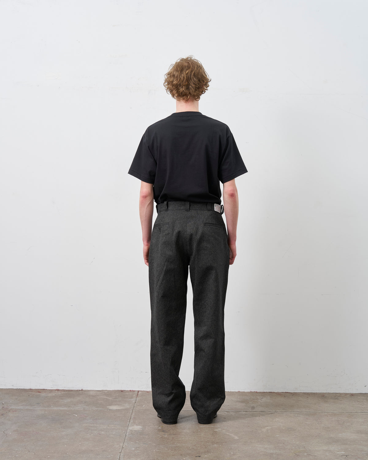 【 26FW 】BIGYANK MATT PANTS HEATHER TWILL / BLACK