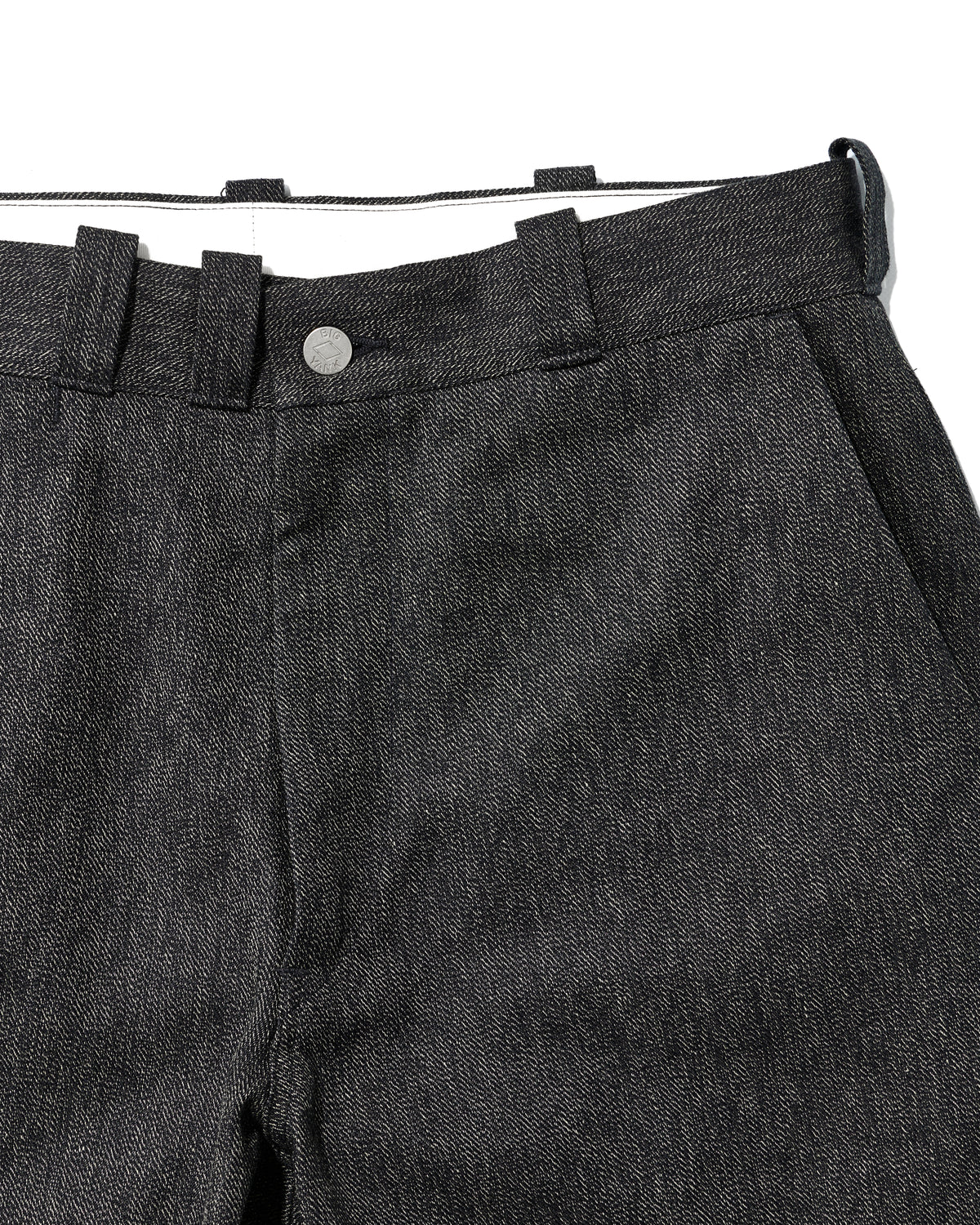 【 26FW 】BIGYANK MATT PANTS HEATHER TWILL / BLACK