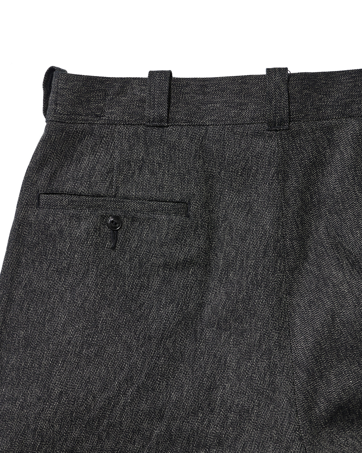【 26FW 】BIGYANK MATT PANTS HEATHER TWILL / BLACK