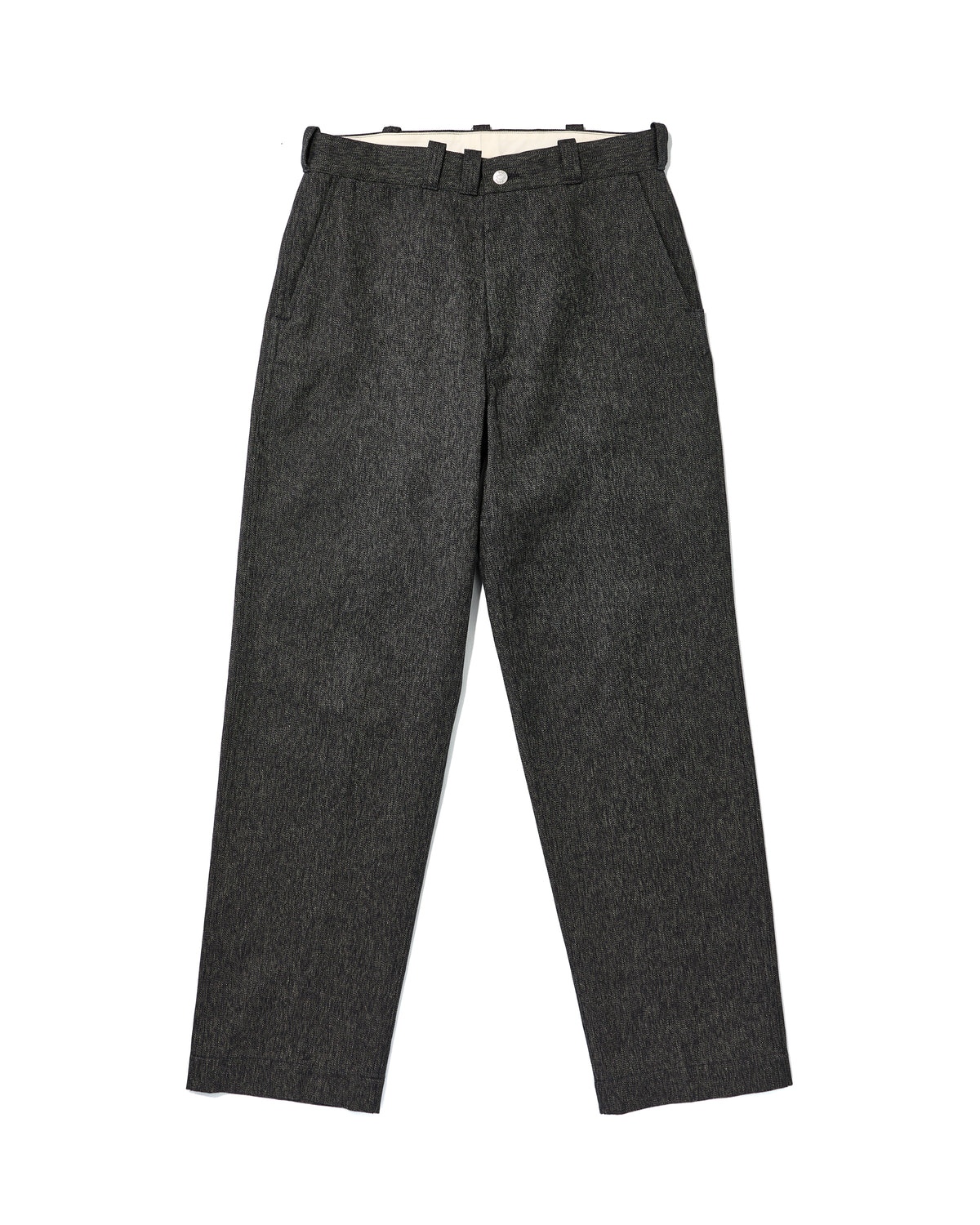 【 26FW 】BIGYANK MATT PANTS HEATHER TWILL / BLACK