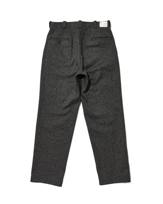 【 26FW 】BIGYANK MATT PANTS HEATHER TWILL / BLACK