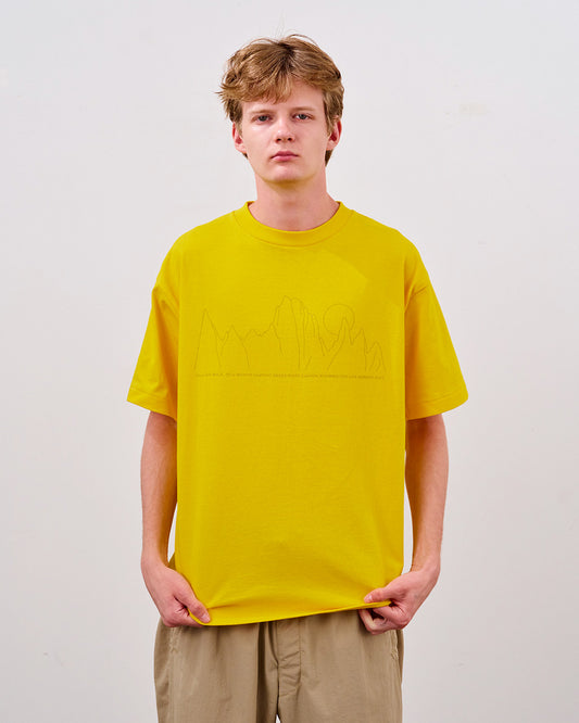 【 26SS 】RMFC MOUNTAIN RIDGE TEE / YELLOW