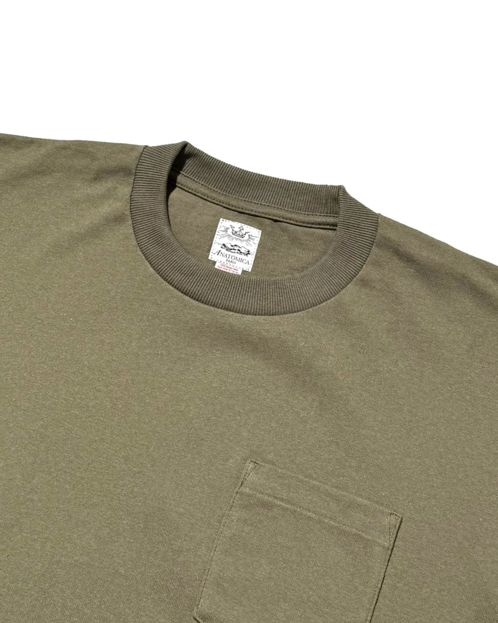 【 26SS 】ANATOMICA POCKET TEE (7 colors)