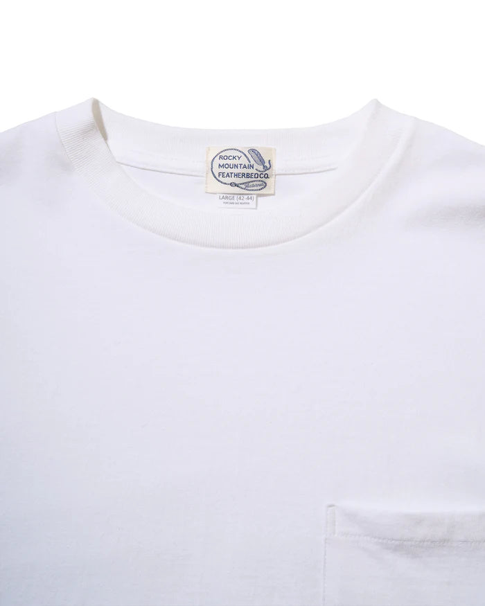 【 26SS 】RMFC POCKET TEE / RIVER WHITE