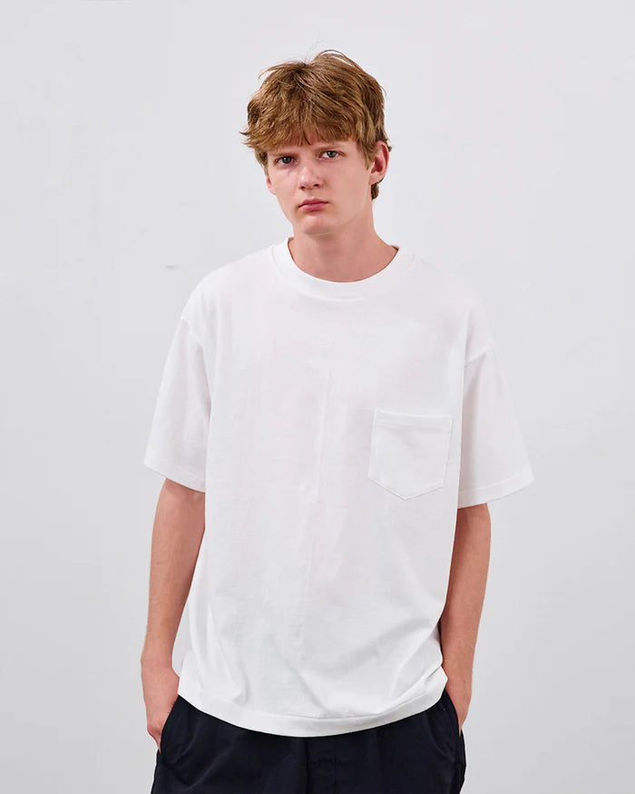 【 26SS 】RMFC POCKET TEE / RIVER WHITE