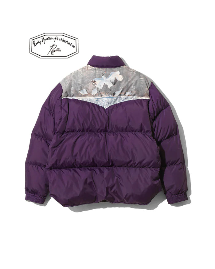 【 25FW 】Needles × RMFC Crane Yoke Down Jacket / PURPLE