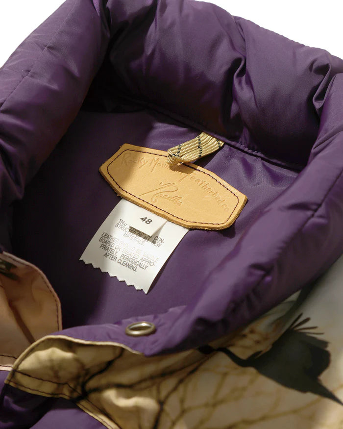 【 25FW 】Needles × RMFC Crane Yoke Down Vest / PURPLE