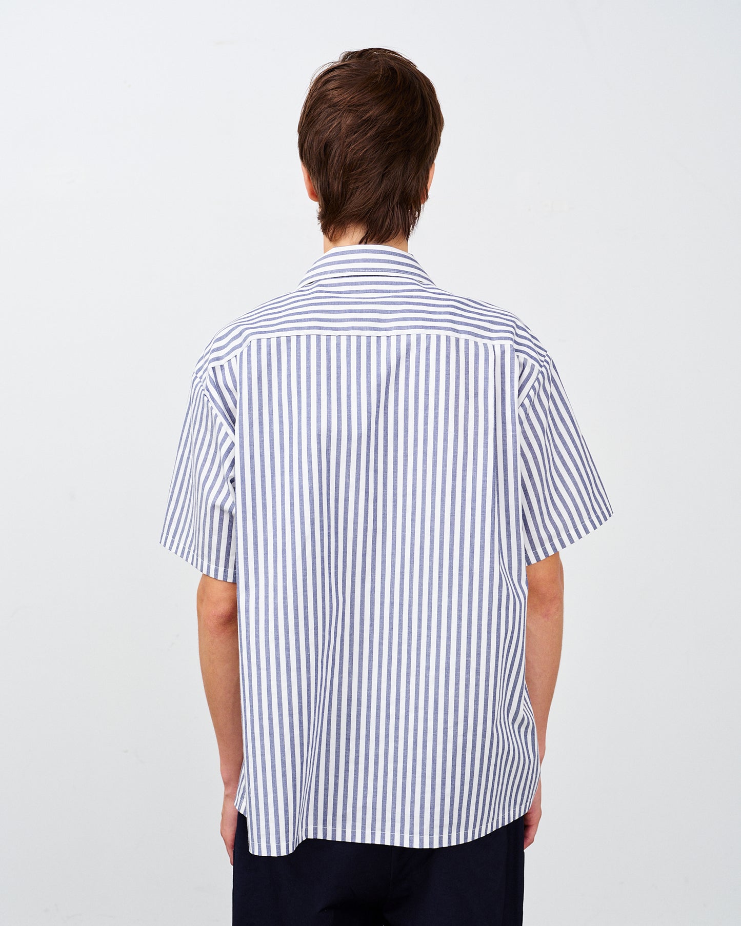【 26SS 】BIGYANK RIPLEY SHIRT CANDY STRIPE / NAVY