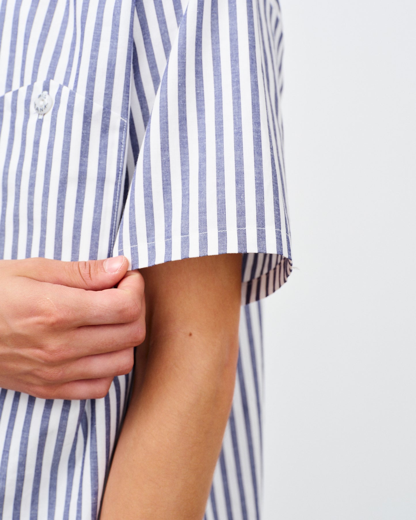 【 26SS 】BIGYANK RIPLEY SHIRT CANDY STRIPE / NAVY