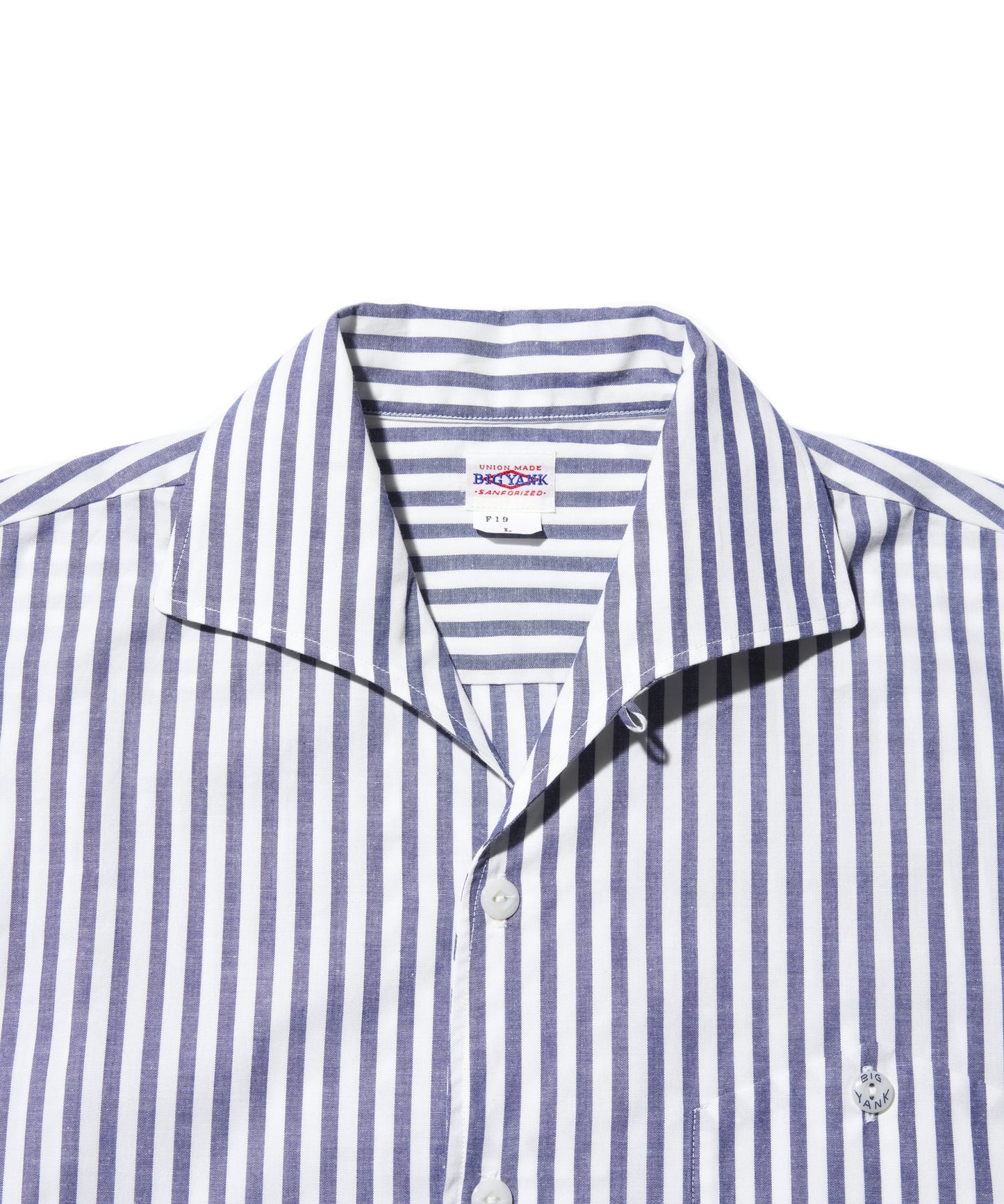 【 26SS 】BIGYANK RIPLEY SHIRT CANDY STRIPE / NAVY