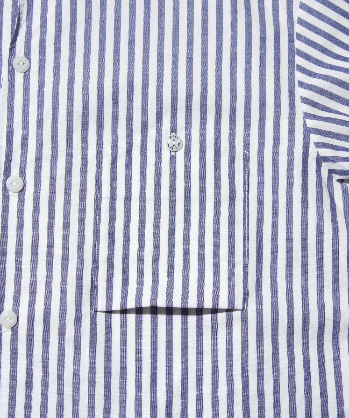 【 26SS 】BIGYANK RIPLEY SHIRT CANDY STRIPE / NAVY