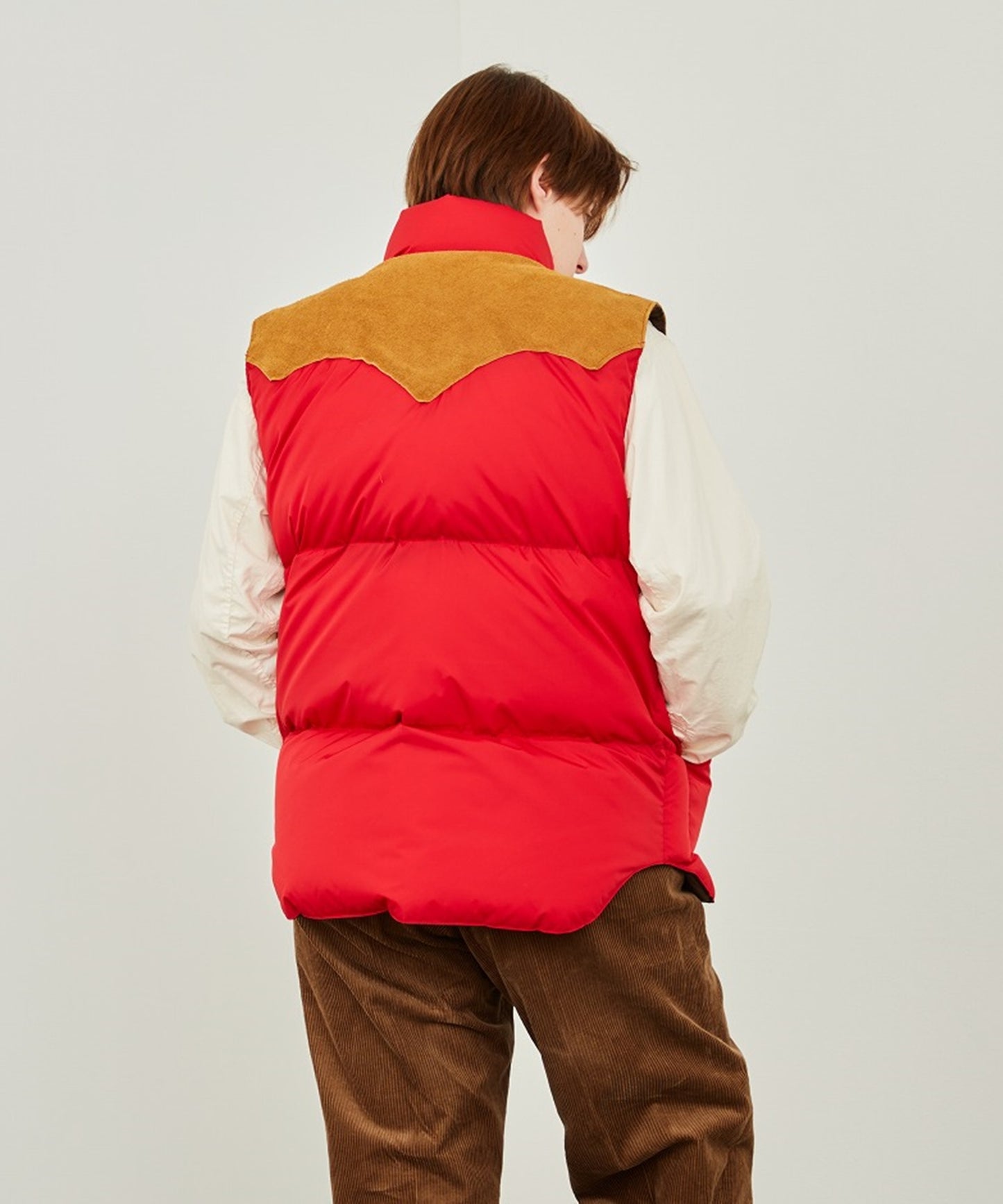 【 50th Anniv. 】RMFC HERITAGE DOWN VEST / RED