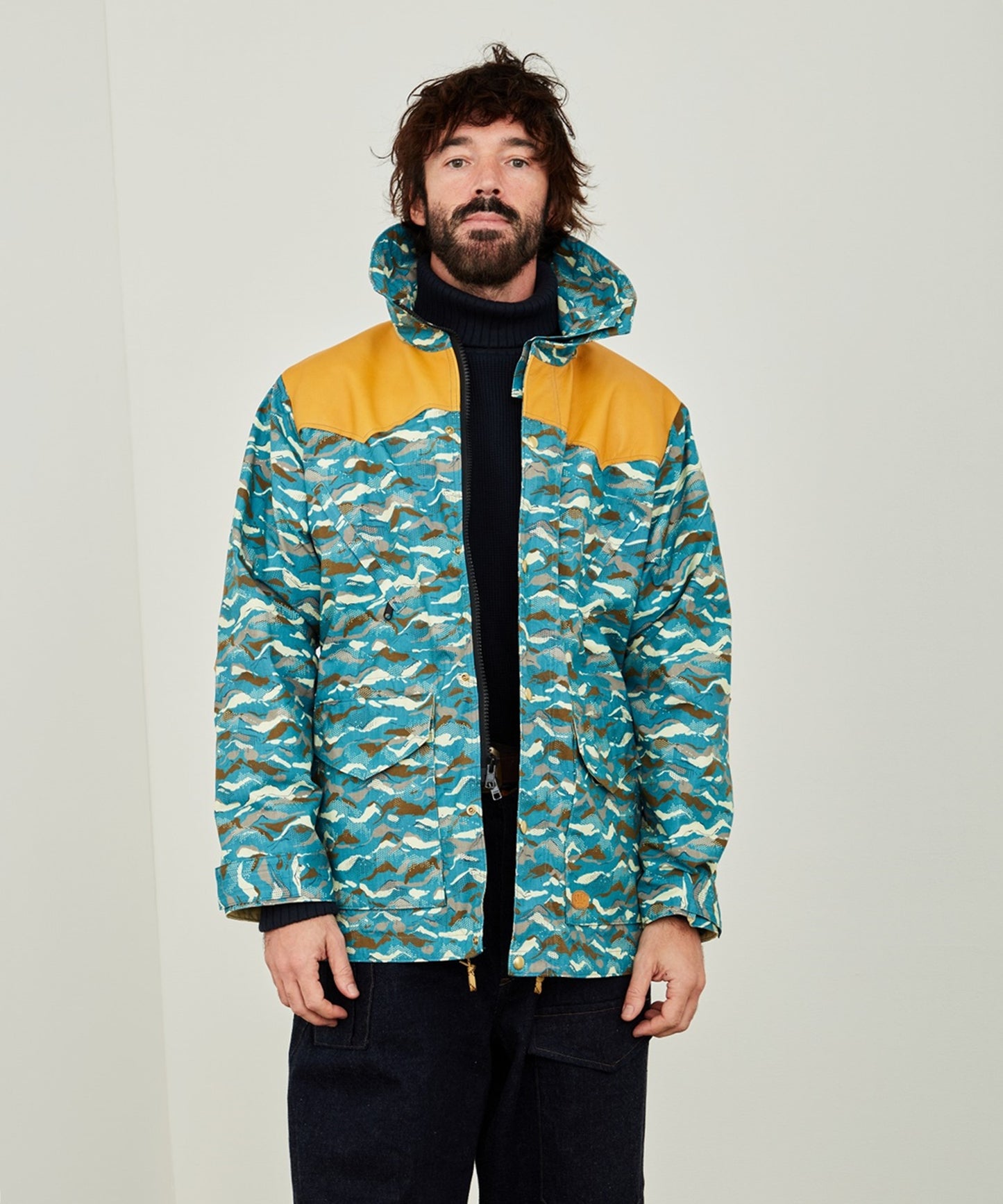 RMFC × Nigel Cabourn HERITAGE MP MOUNTAIN CAMO / BLUE