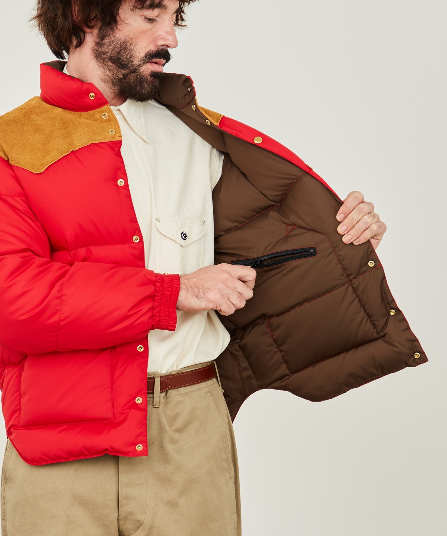 【 50th Anniv. 】RMFC HERITAGE DOWN JACKET / RED