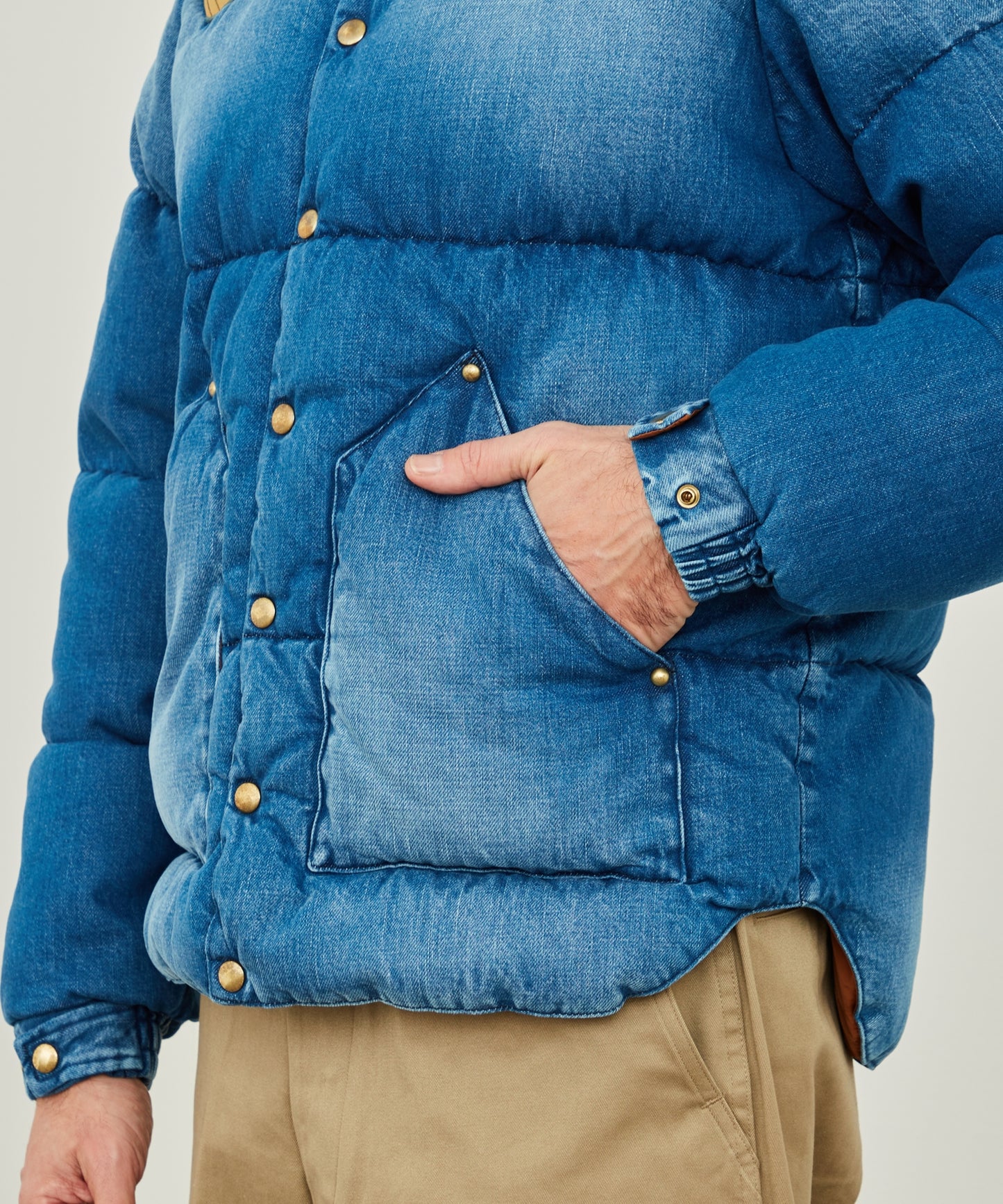 【 24FW 】RMFC HERITAGE DOWN JACKET DENIM / INDIGO USED WASH