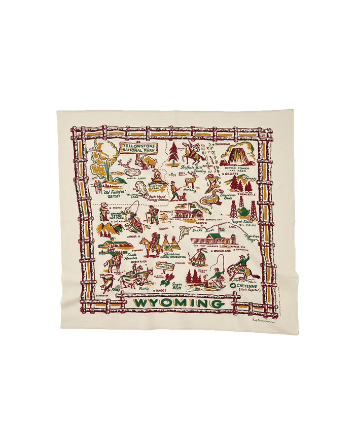【 26SS 】RMFC SCARF WYOMING / NATURAL