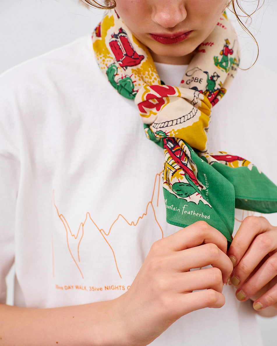【 26SS 】RMFC SCARF ARIZONA / GREEN