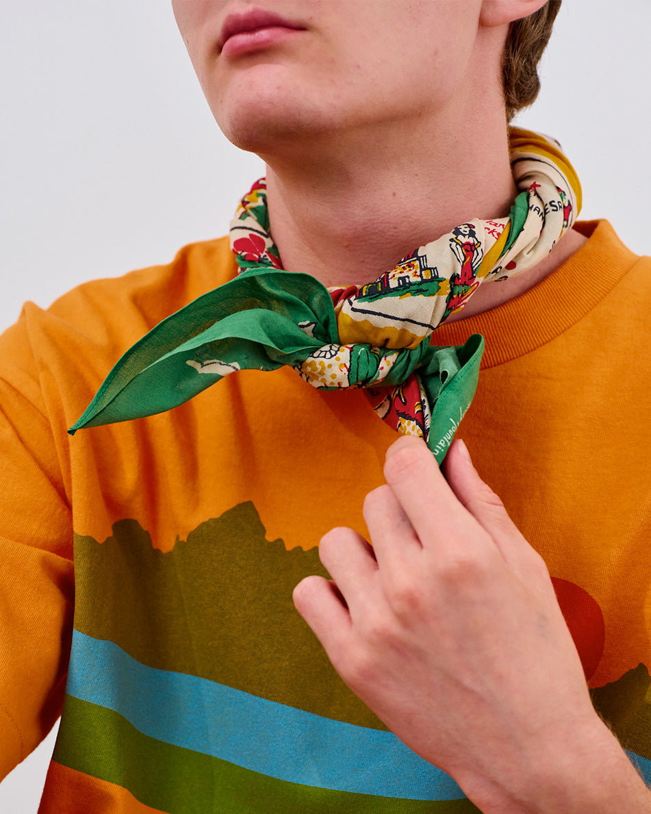 【 26SS 】RMFC SCARF ARIZONA / GREEN