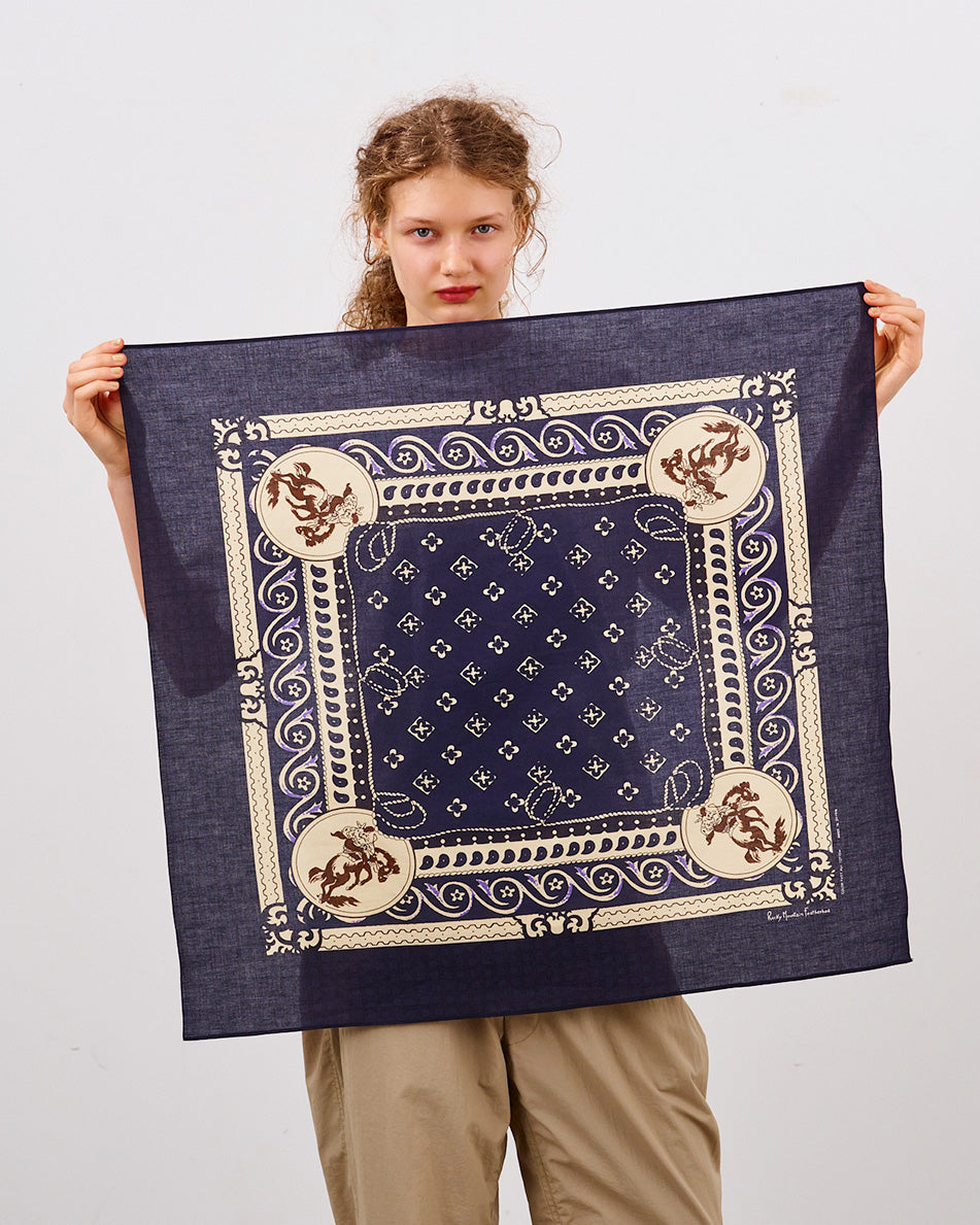 【 26SS 】RMFC SCARF JACKSON RIDERS / NAVY