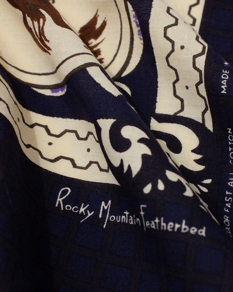 【 26SS 】RMFC SCARF JACKSON RIDERS / NAVY
