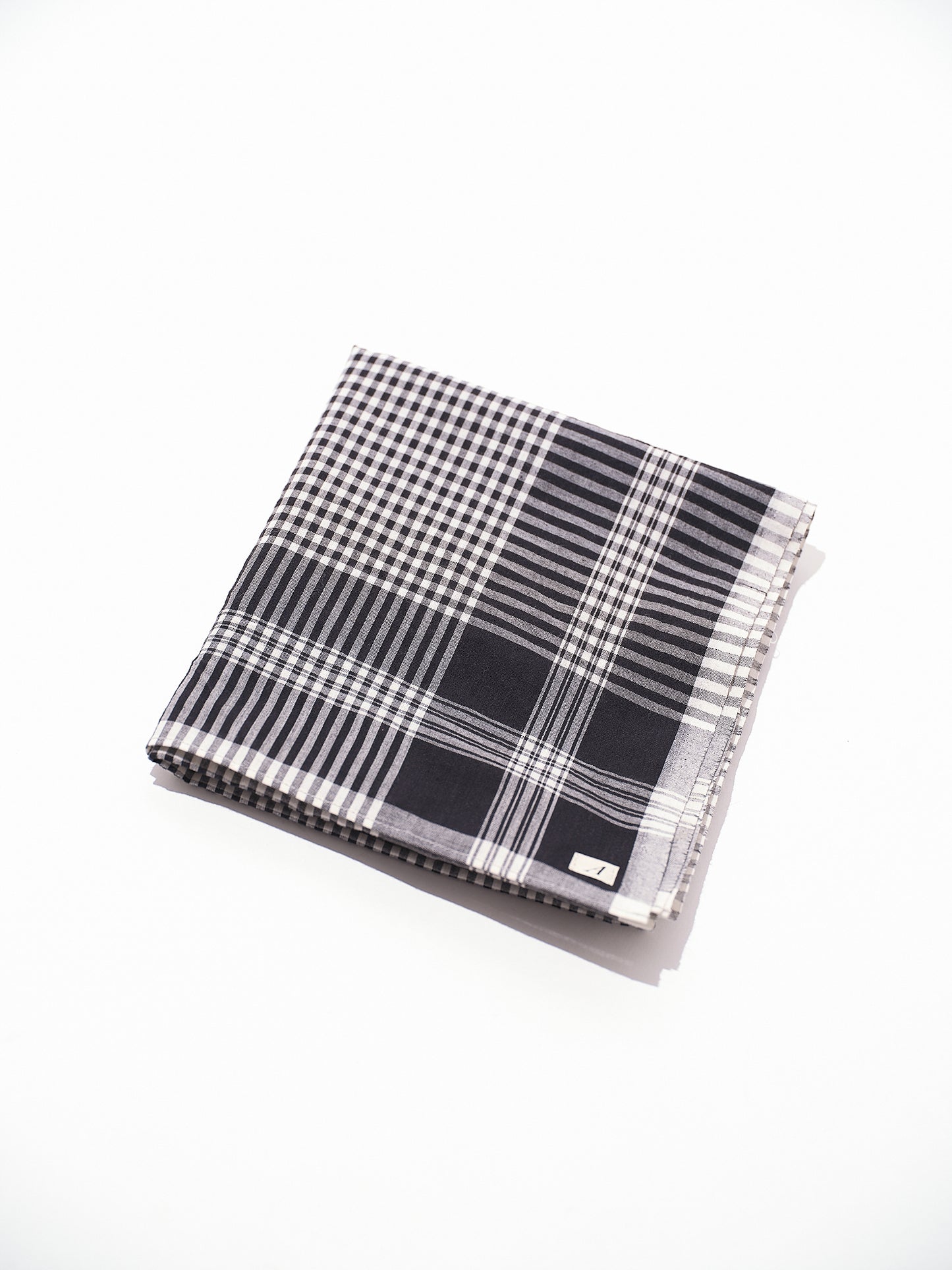 【 26SS 】ANATOMICA SCARF MADRAS / BLACK