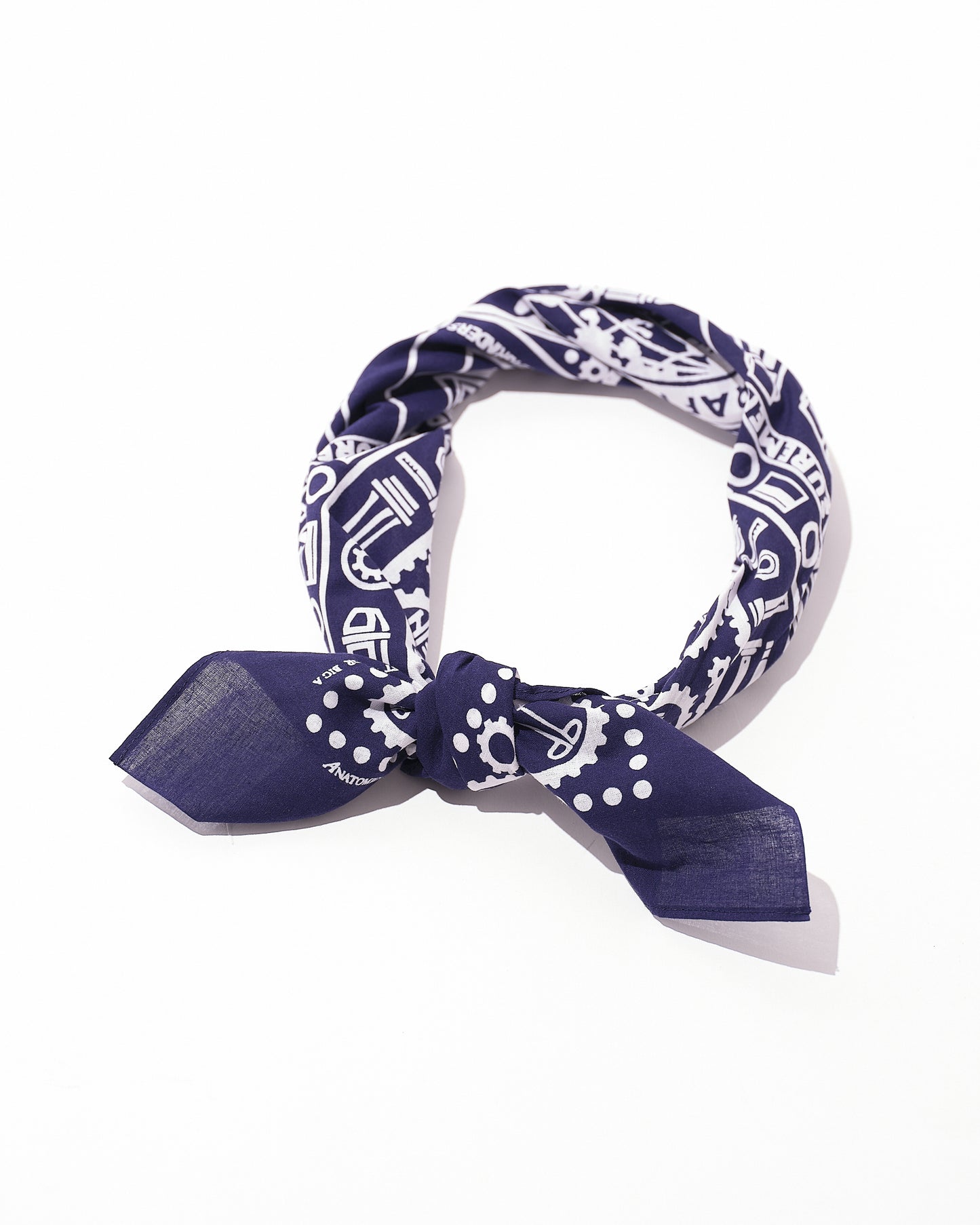 【 26SS 】ANATOMICA SCARF MASTER CRAFTSMAN / NAVY