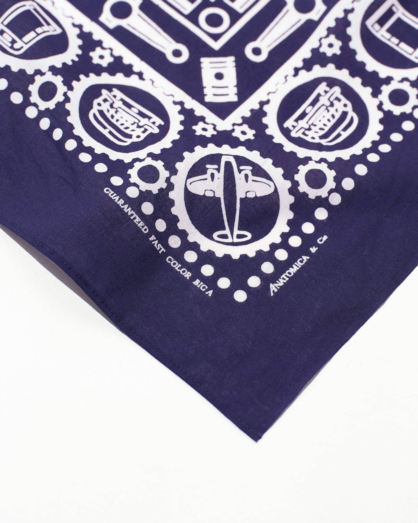 【 26SS 】ANATOMICA SCARF MASTER CRAFTSMAN / NAVY