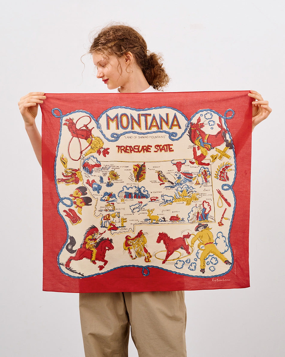 【 26SS 】RMFC SCARF MONTANA / RED