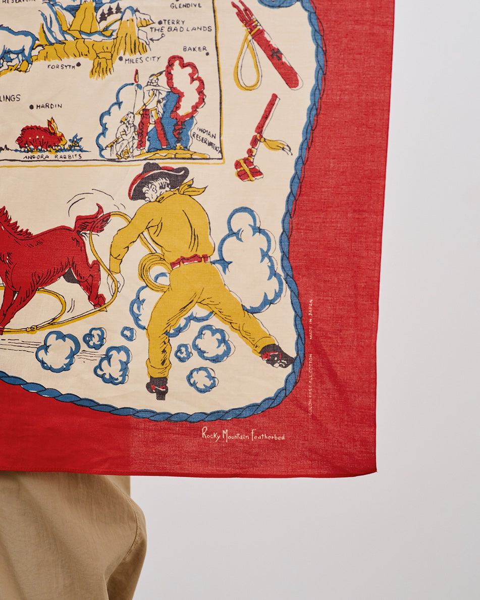 【 26SS 】RMFC SCARF MONTANA / RED