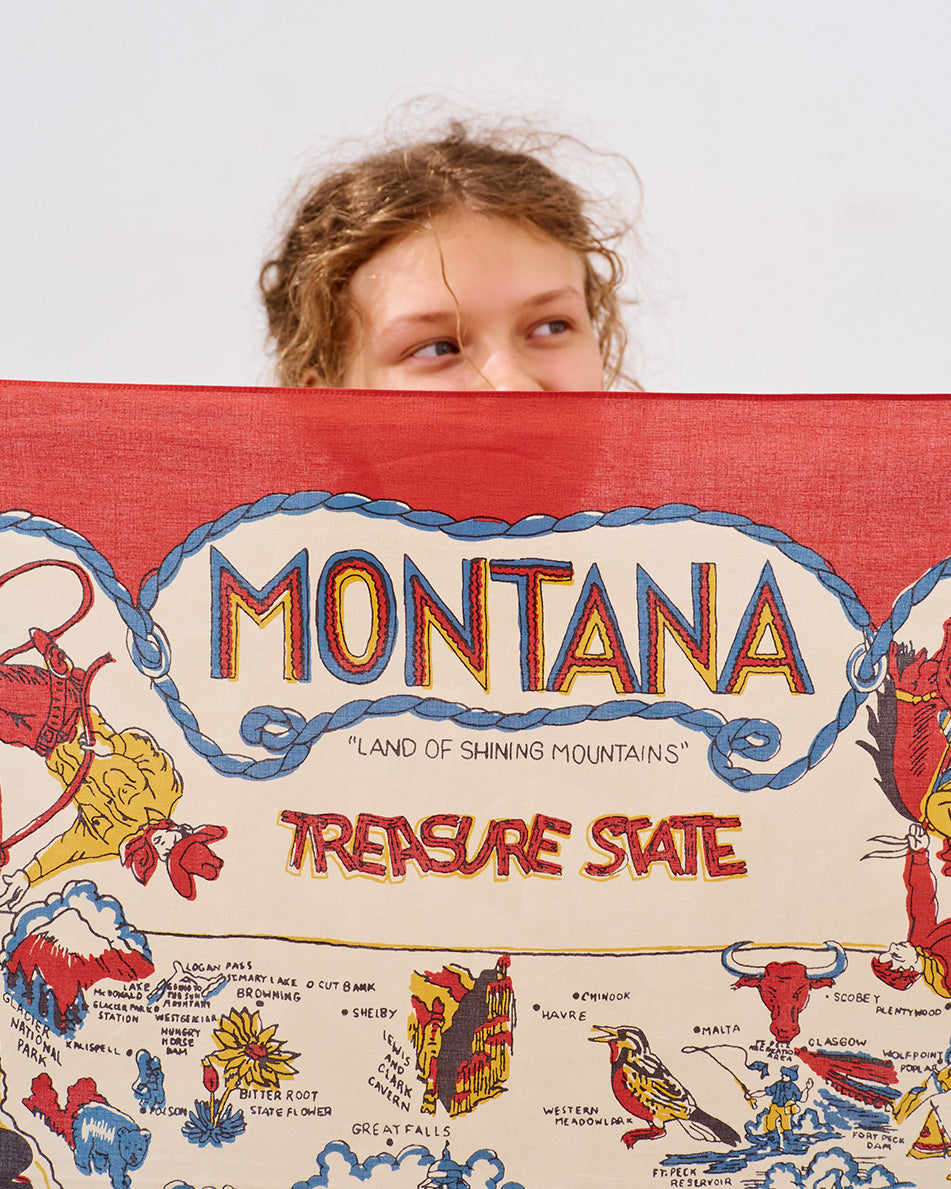 【 26SS 】RMFC SCARF MONTANA / RED