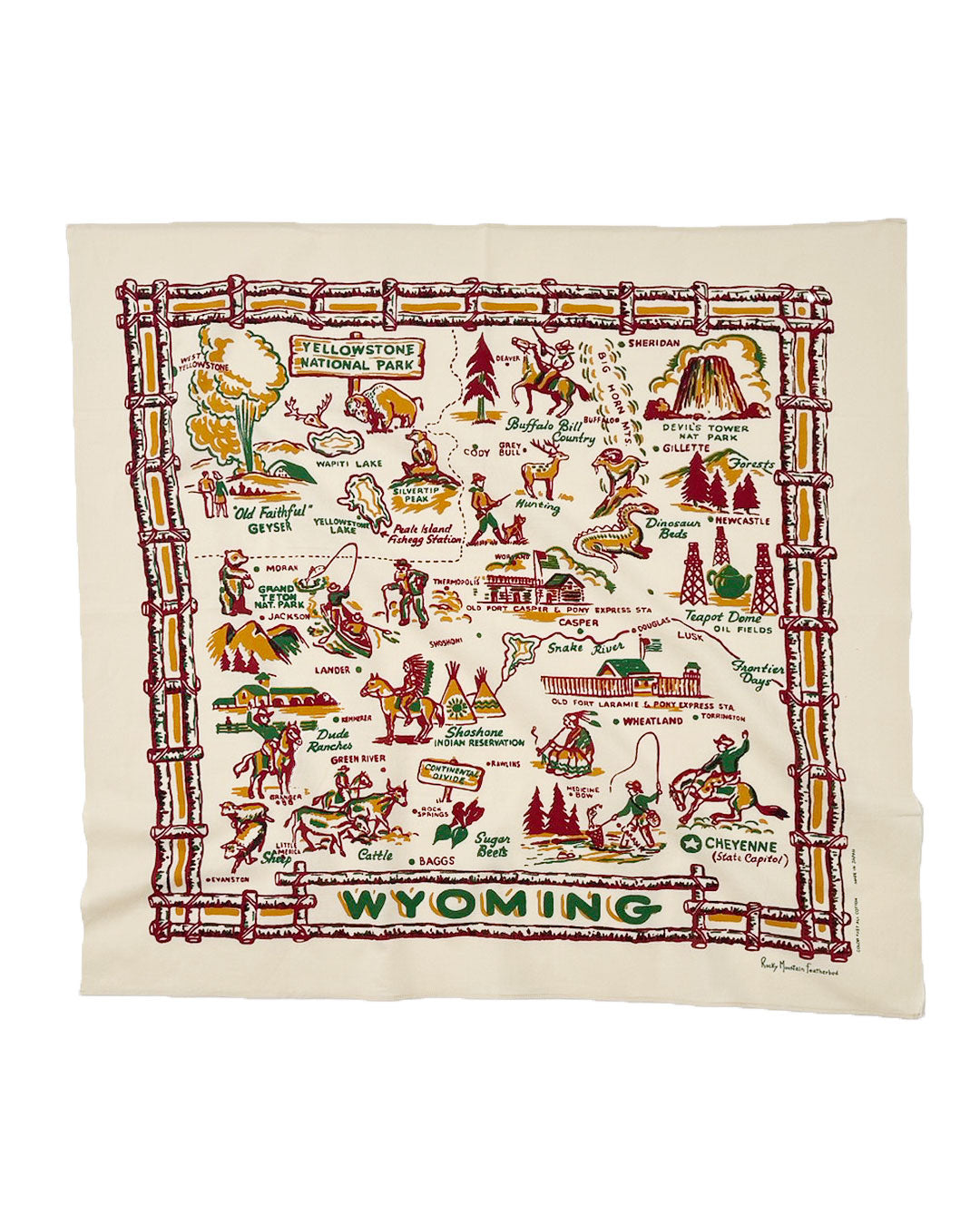 【 26SS 】RMFC SCARF WYOMING / NATURAL