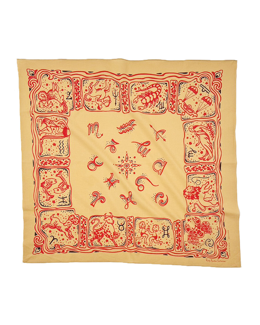 【 26SS 】RMFC SCARF ZODIAC SIGNS / BEIGE