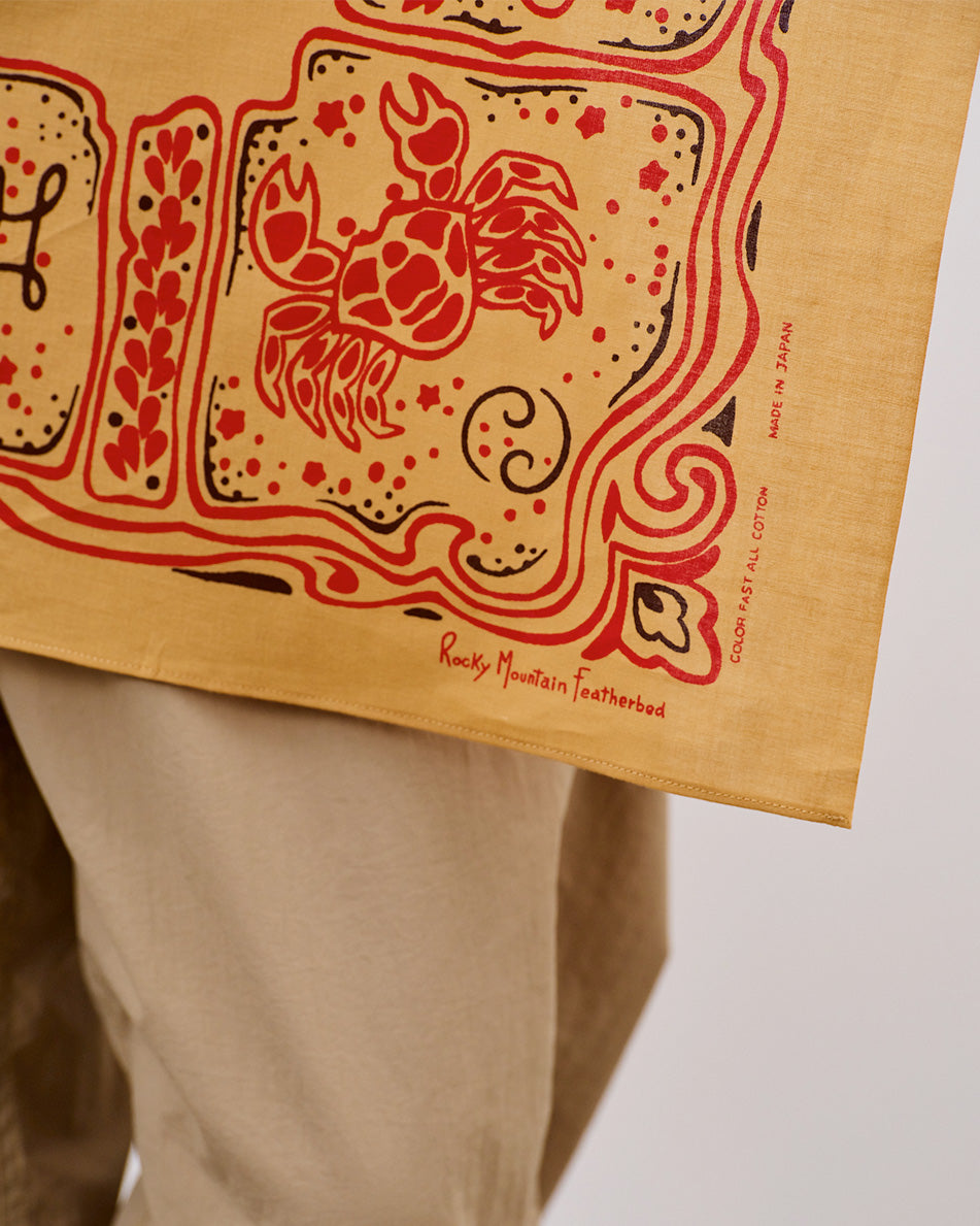 【 26SS 】RMFC SCARF ZODIAC SIGNS / BEIGE