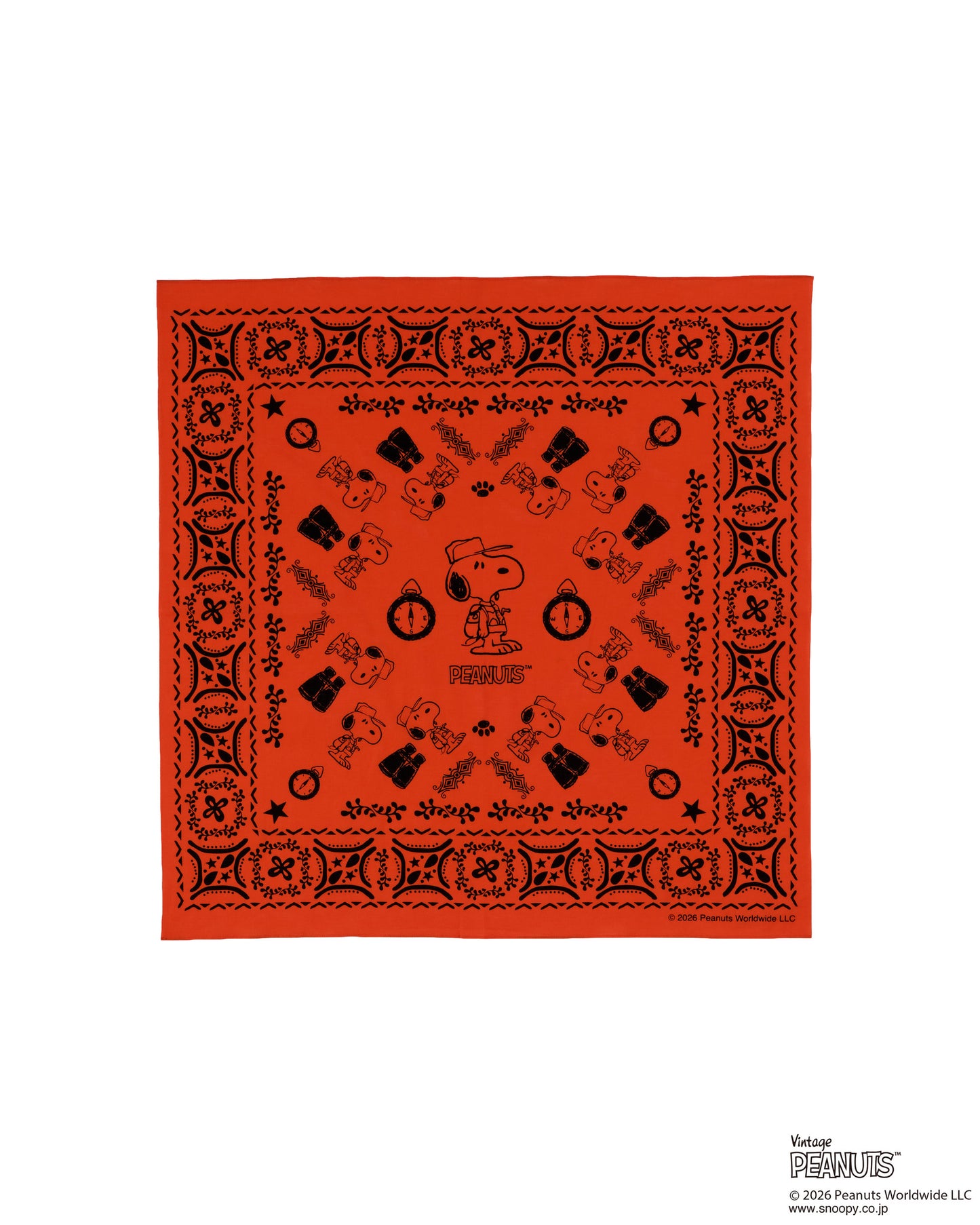 ※5/9(Sat.) 0:00 Release 【 26SS 】RMFC × PEANUTS SCARF