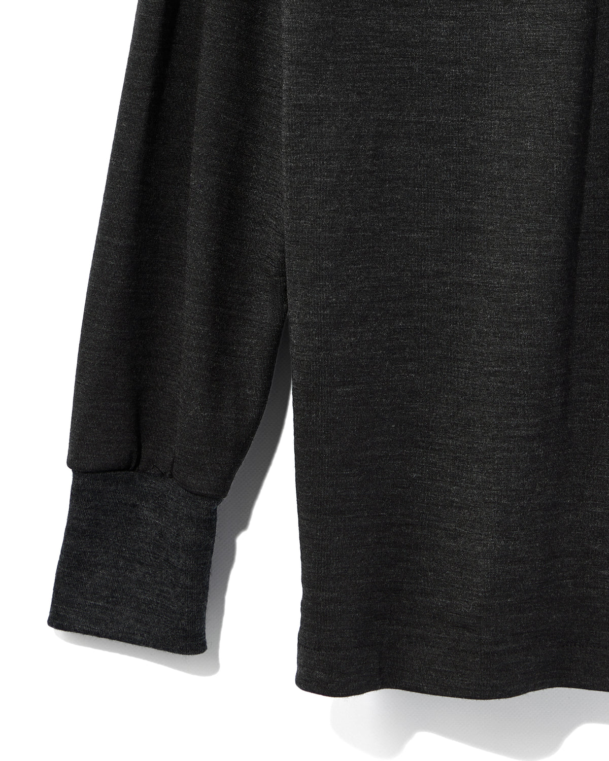【 26FW 】 ANATOIMCA SFM RIGHT FRONT TEE / CHARCOAL