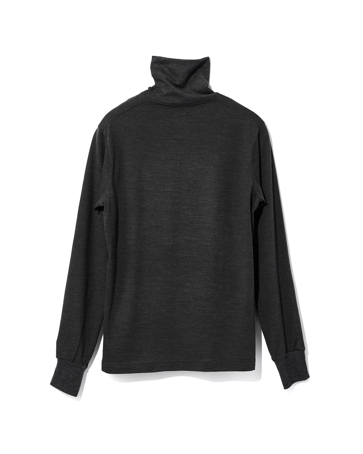 【 26FW 】 ANATOIMCA SFM TURTLE NECK TEE / CHARCOAL