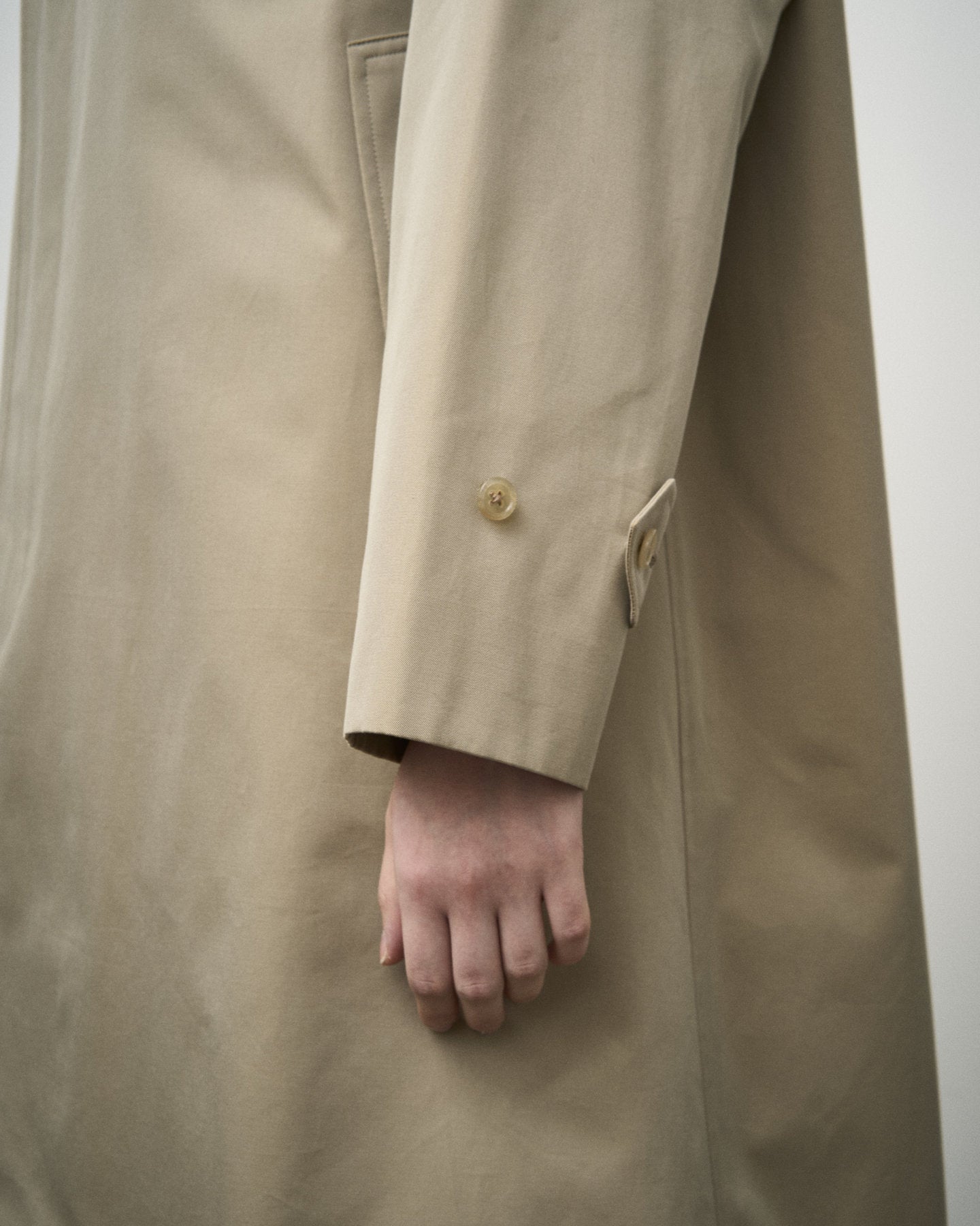【 26FW 】ANATOMICA SINGLE RAGLAN COAT I / BEIGE