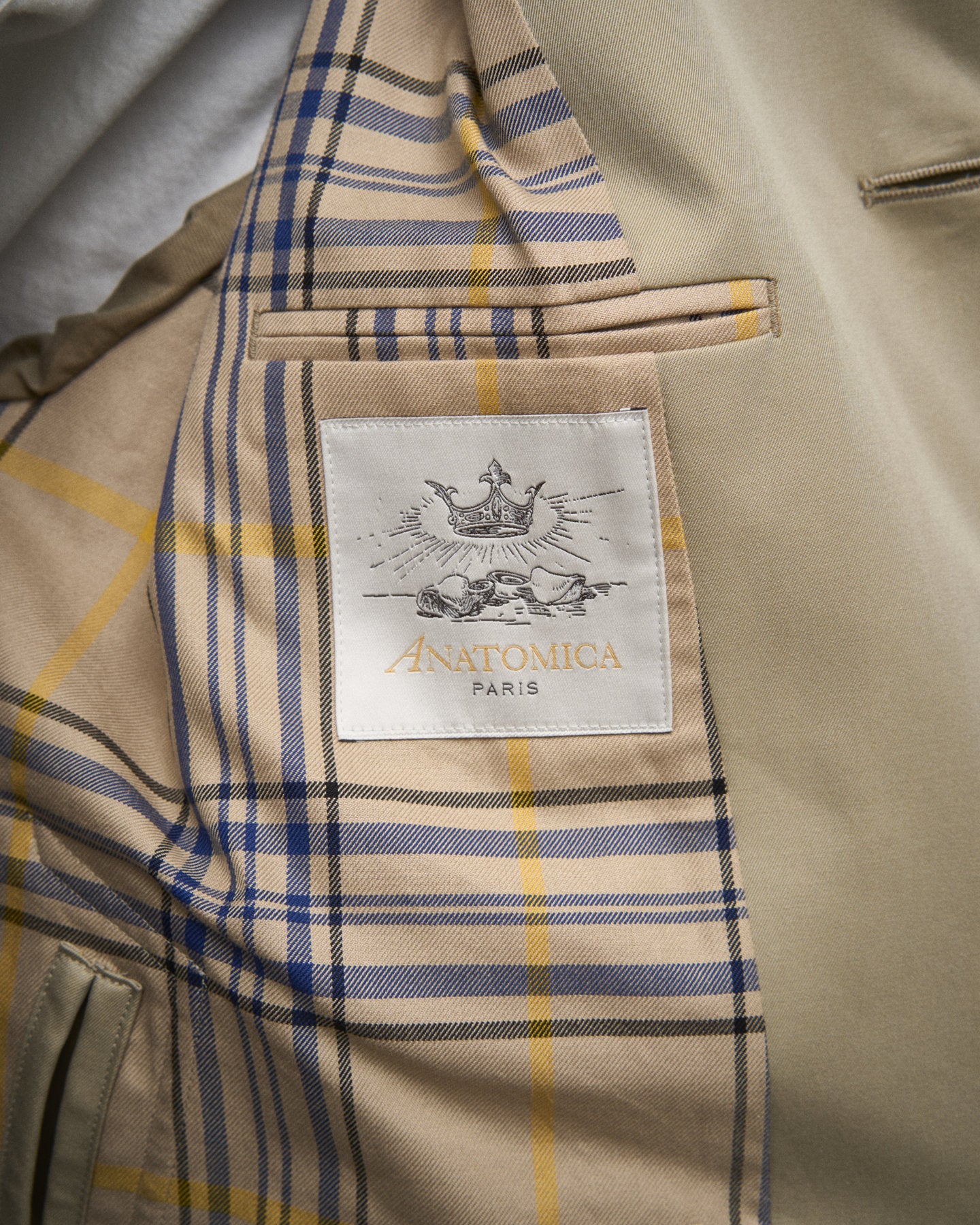 【 26FW 】ANATOMICA SINGLE RAGLAN COAT I / BEIGE