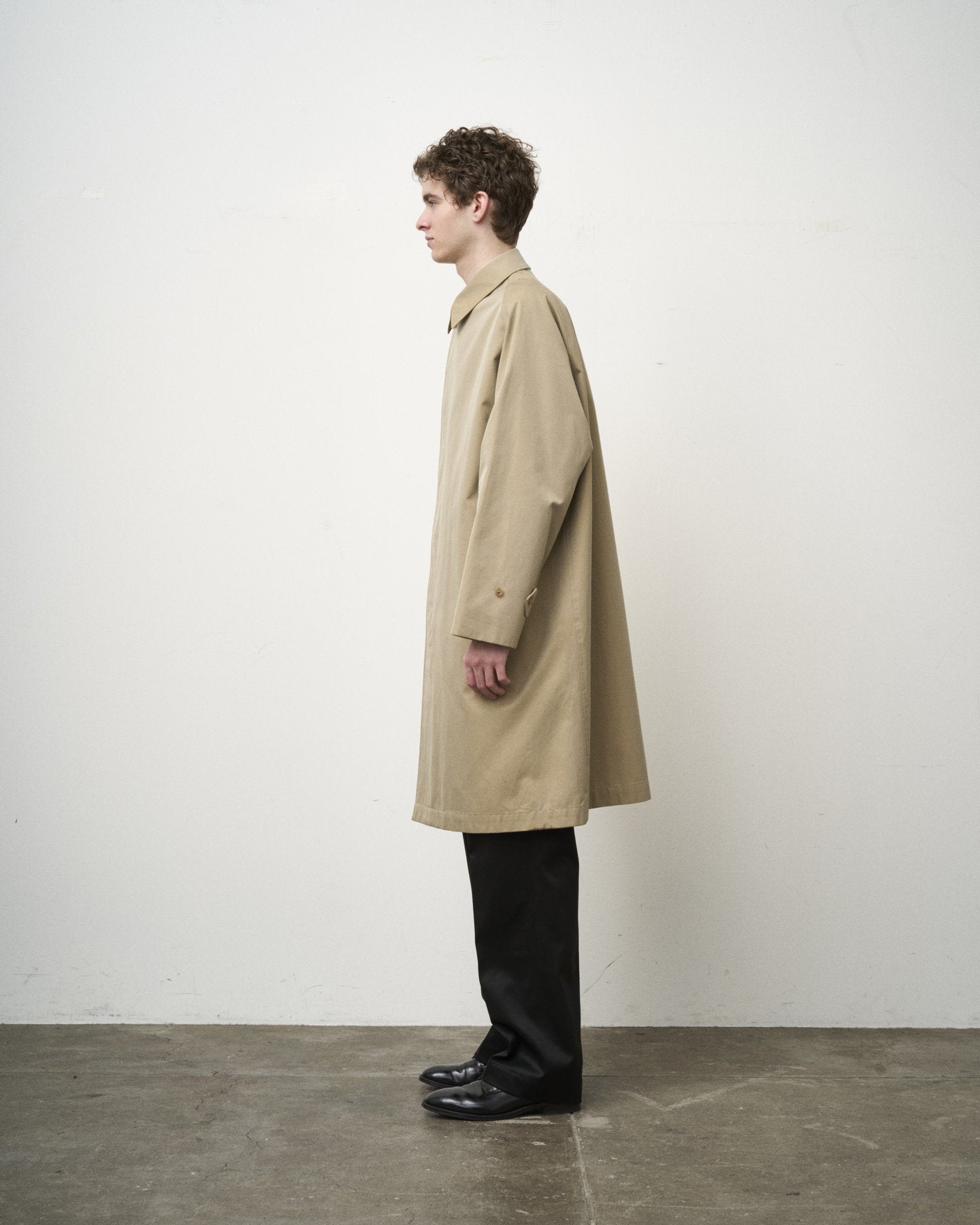 【 26FW 】ANATOMICA SINGLE RAGLAN COAT I / BEIGE