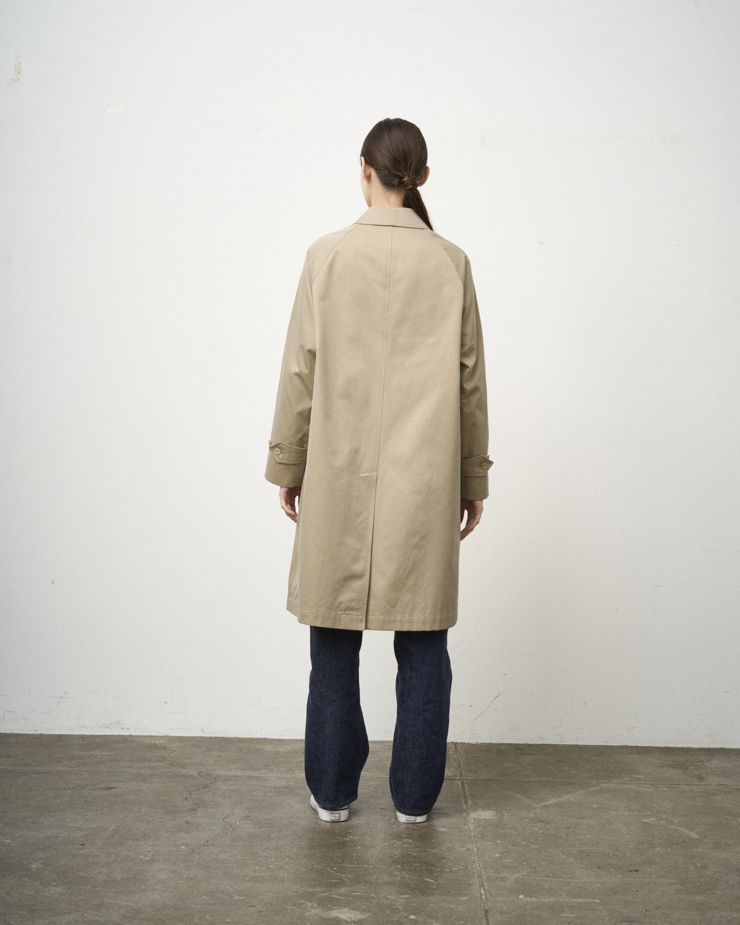 【 26FW 】ANATOMICA SINGLE RAGLAN COAT I / BEIGE
