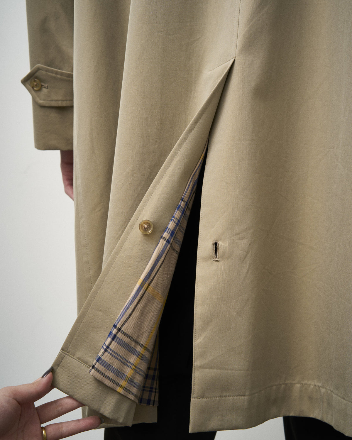 【 26FW 】ANATOMICA SINGLE RAGLAN COAT I / BEIGE